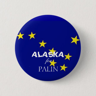 Alaska for Palin 6 Cm Round Badge