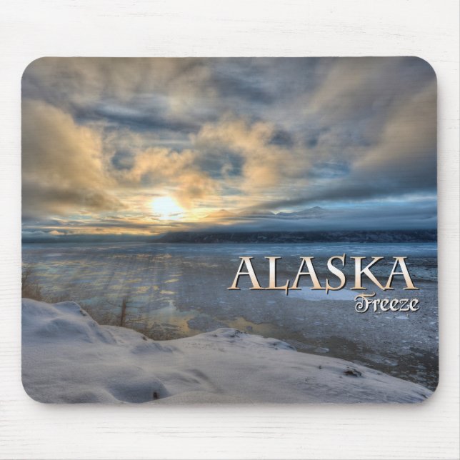 Alaska Freeze Mouse Pad (Front)