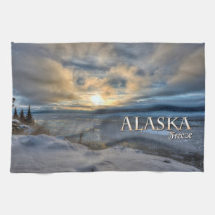 Alaska Freeze Tea Towel