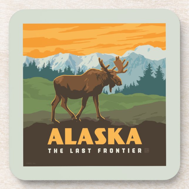 Alaska | Frontier Moose Coaster (Front)