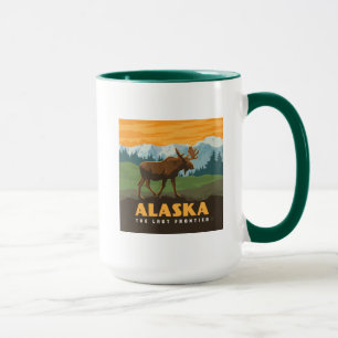Alaska   Frontier Moose Mug