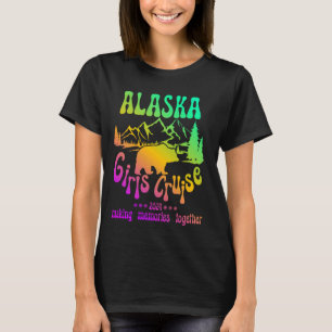 Alaska Girls Cruise 2024 Matching Friends & Group T-Shirt