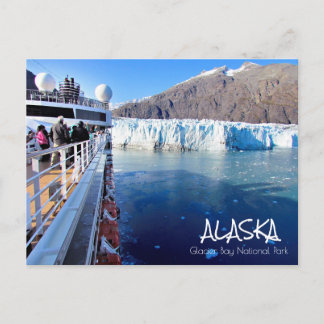 Alaska Glacier Bay National Park Postcard