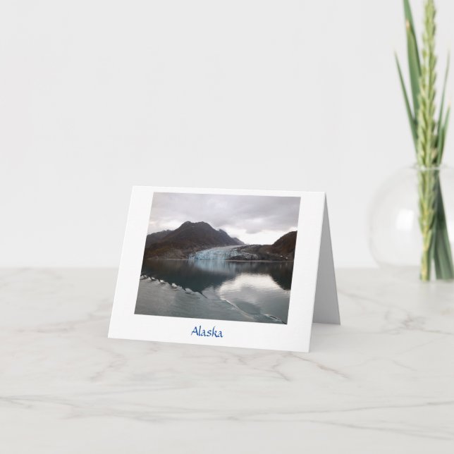 Alaska Glacier Card (Front)
