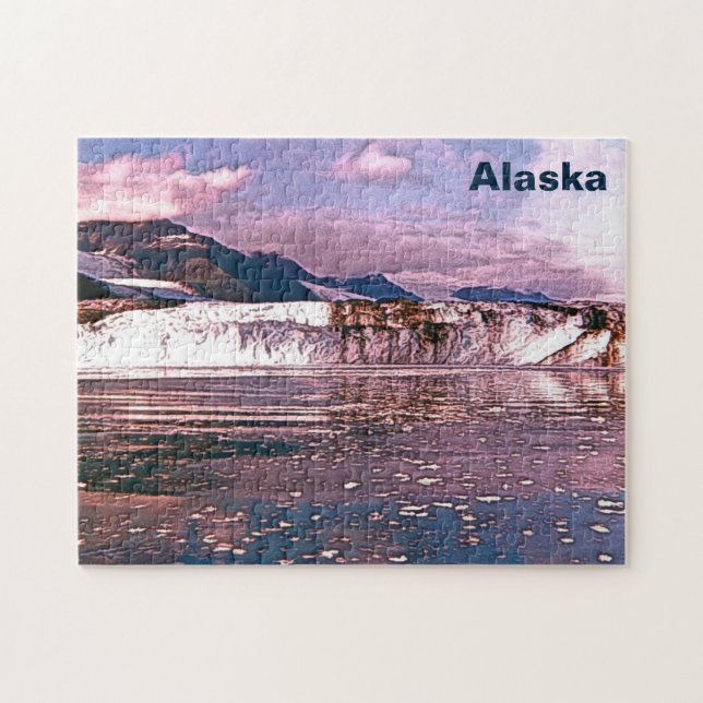 Alaska Glacier Jigsaw Puzzle (Horizontal)