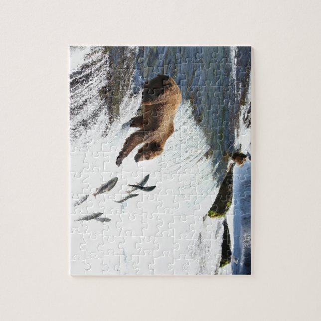 Alaska - Grizzly 1 Jigsaw Puzzle (Vertical)