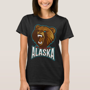 Alaska Grizzly Brown Bear Alaska T-Shirt