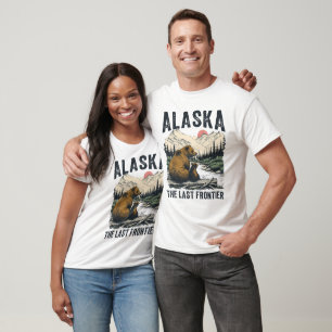 Alaska Grizzly Family Frontier Tee