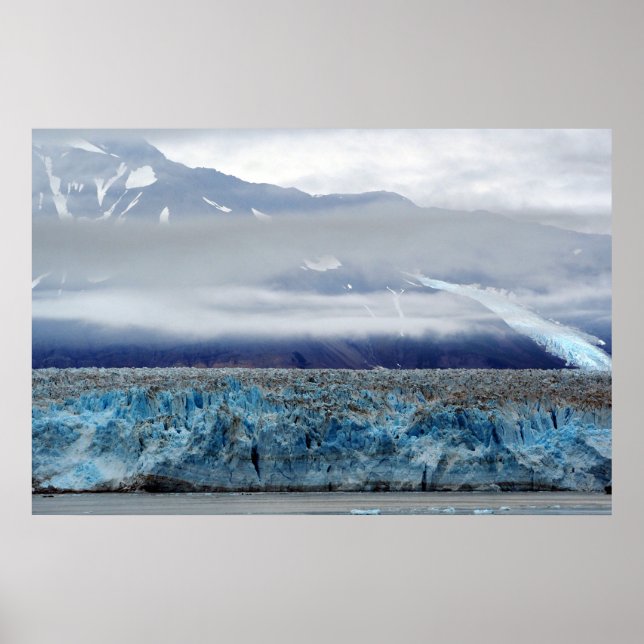 Alaska Hubbard Glacier Photo Poster (Front)