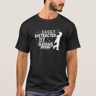 Alaska husky sled dog racing and mushing 1 T-Shirt
