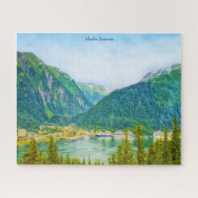Alaska Juneau Jigsaw Puzzle (Horizontal)