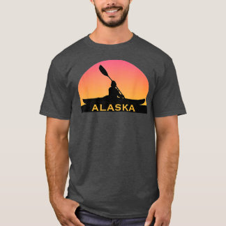 ALASKA Kayak Souvenir I Love Kayaking T-Shirt