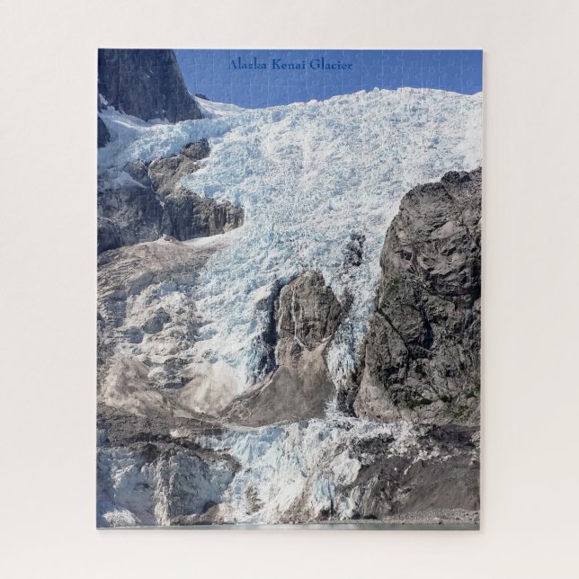 Alaska Kenai Glacier Jigsaw Puzzle (Vertical)