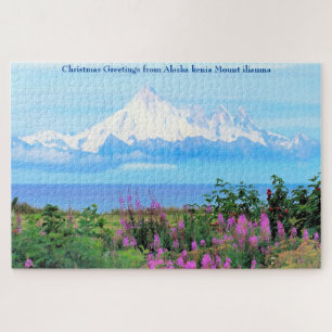 Alaska  kenia Mount iliamna Jigsaw Puzzle