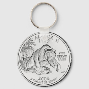 Alaska Key Ring