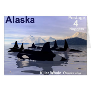Alaska Killer Whales Stamp