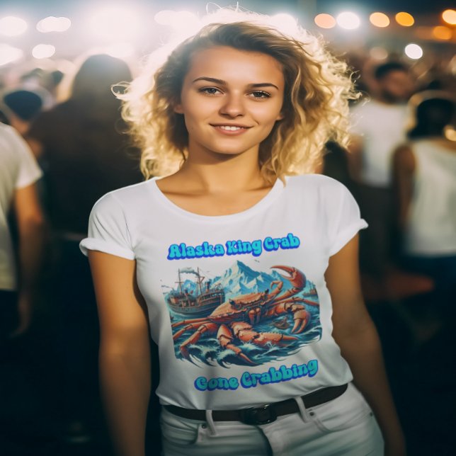 Alaska King Crab Old Crabby Bastard  T-Shirt (Creator Uploaded)