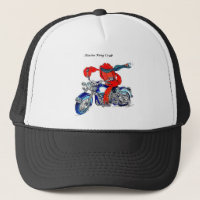 Alaska King Crab on Motorcycle