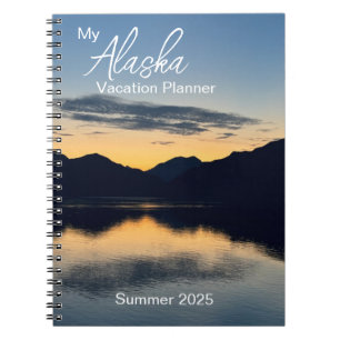 Alaska - Land of the Midnight Sun Notebook