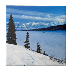 Alaska Landscape Ceramic Tile