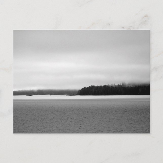 Alaska Landscape Holiday Postcard (Front)