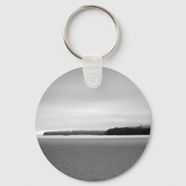 Alaska Landscape Key Ring (Front)