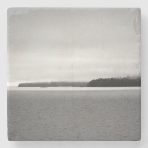 Alaska Landscape Stone Coaster