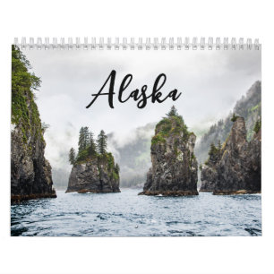 Alaska Landscapes Calendar
