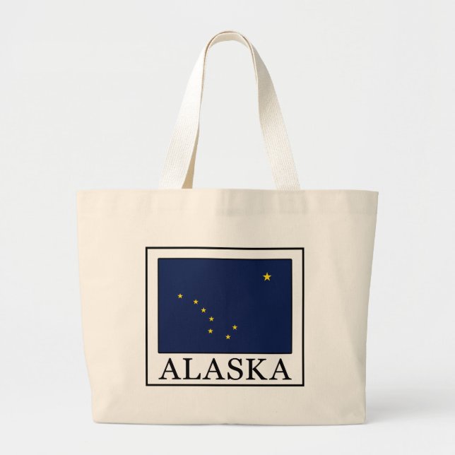 Alaska Large Tote Bag (Front)