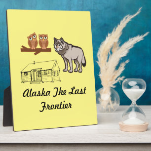 Alaska Last Frontier Plaque