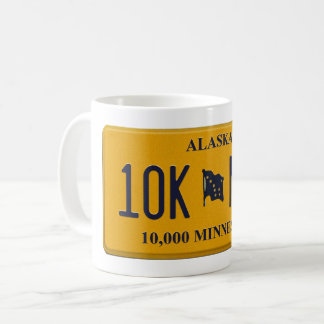 Alaska License Plate mug