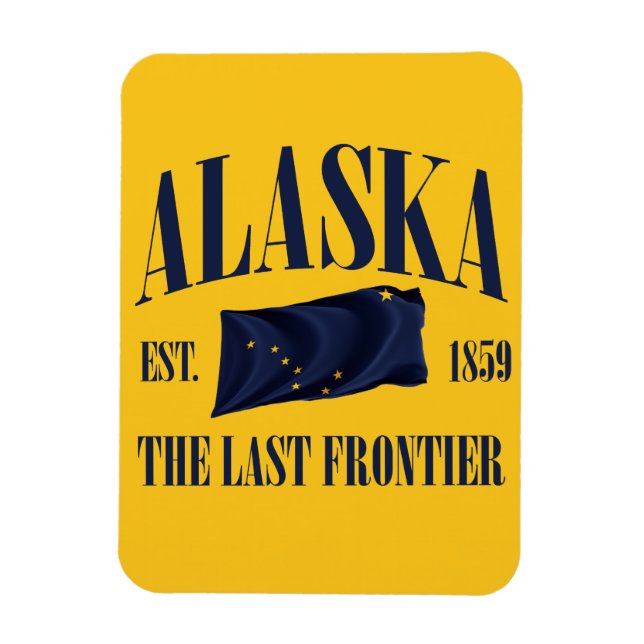Alaska Magnet (Vertical)