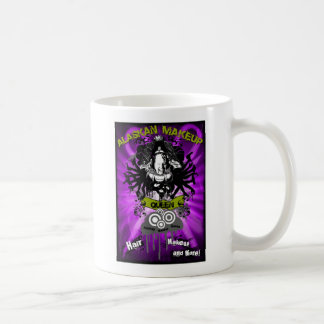 Alaska-Makeup-queen-postcard-FRONT---purple-grunge Coffee Mug