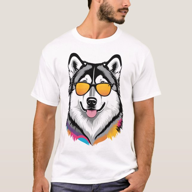 Alaska Malamute T-Shirt (Front)