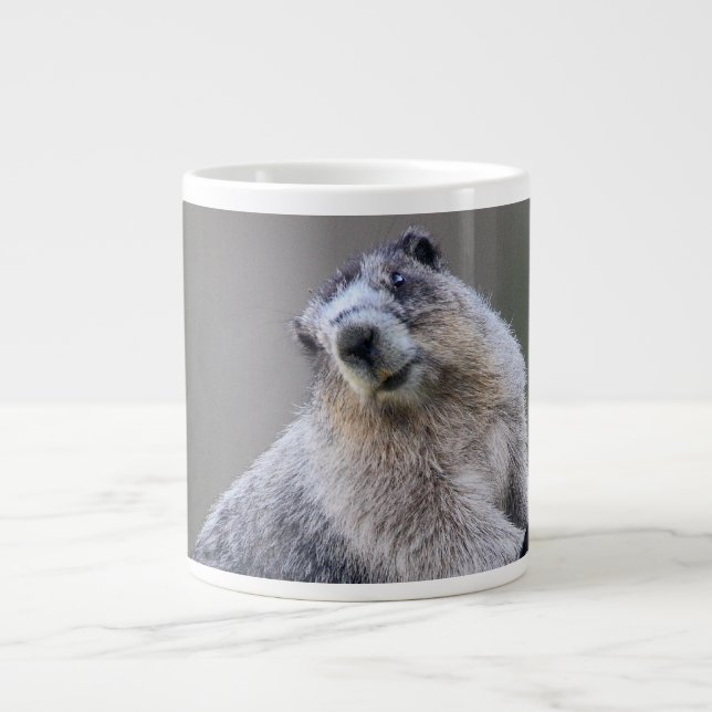 alaska marmot large coffee mug (Front)