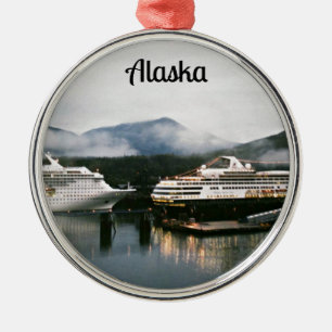 Alaska! Metal Tree Decoration