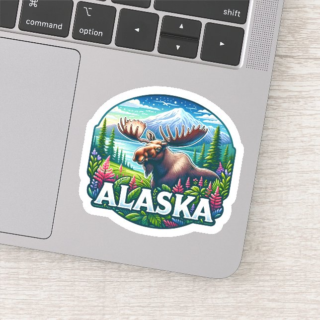 Alaska, Moose, (Detail)