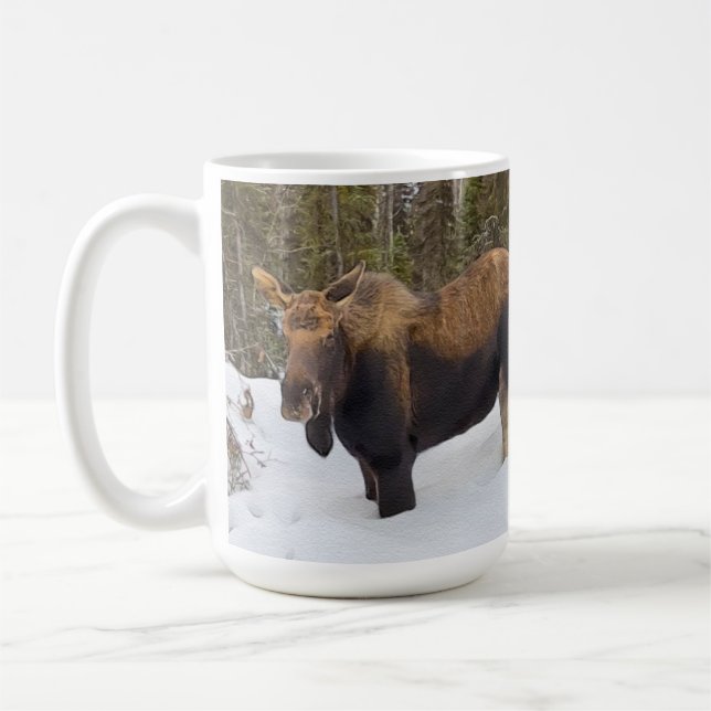 Alaska Moose - 15 oz. Mug (Left)