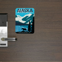 Alaska Moose Cruise Door Decor