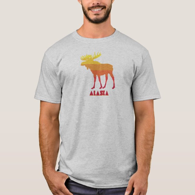 Alaska Moose T-Shirt (Front)