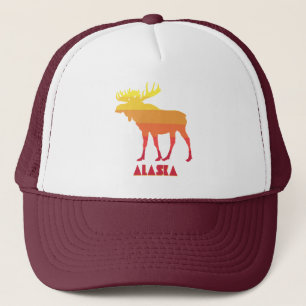 Alaska Moose Trucker Hat