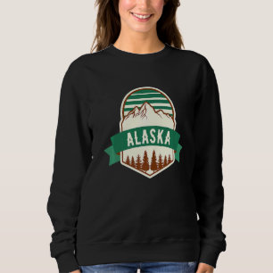 Alaska Mountain Badge Sweatshirt