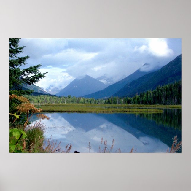 Alaska Mountain Poster (Front)