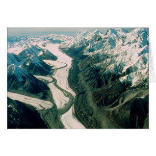 Alaska Mountain Range-Aerial View