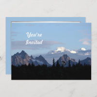 Alaska Mountain Range Denali Photo Birthday