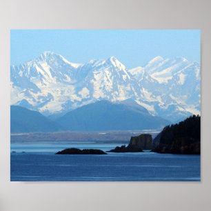 Alaska Mountains 552 Poster