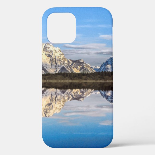Alaska Mountains Reflection Case-Mate iPhone Case (Back)