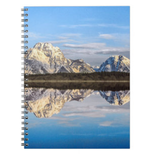 Alaska Mountains Reflection Photo Notebook