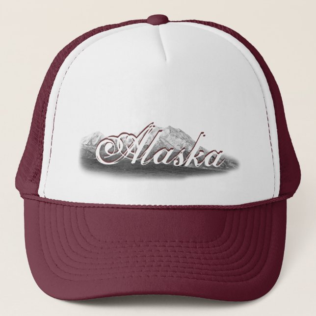 Alaska Mt McKinley Baseball Cap (Front)