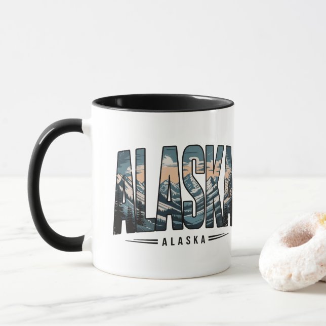 Alaska  mug (With Donut)